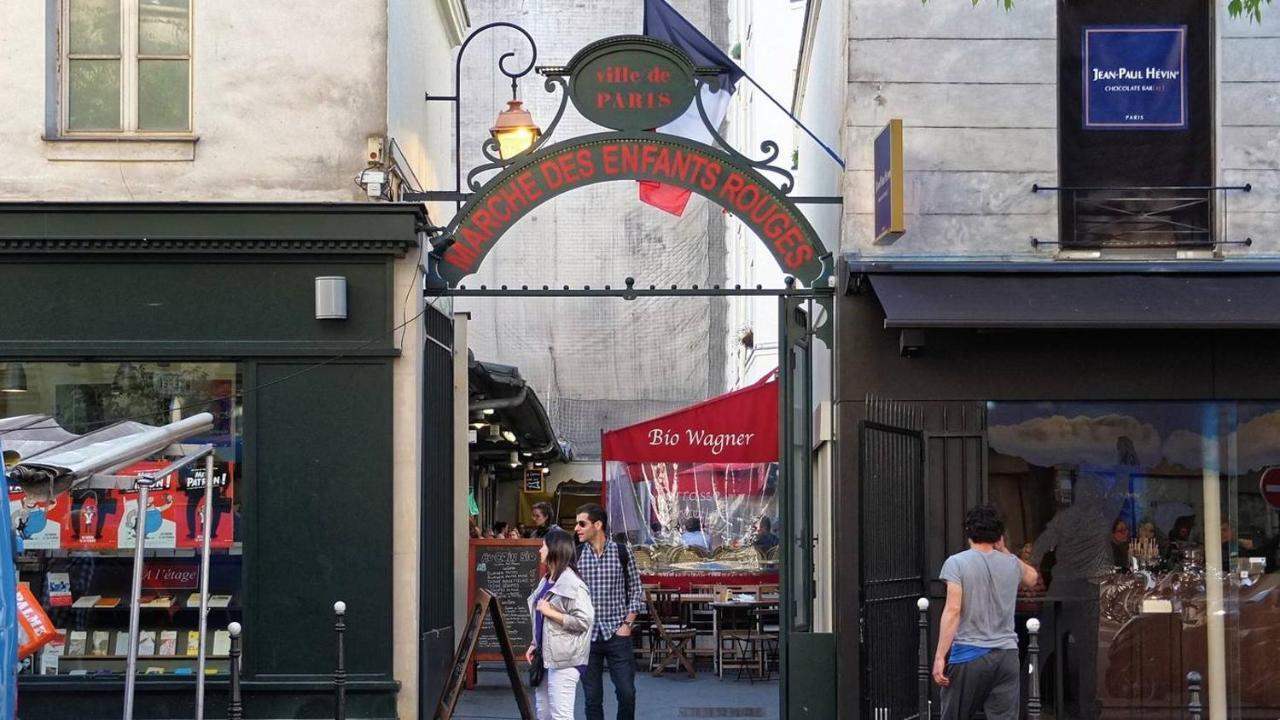 Le Studio Des Enfants Rouges Apartment Париж Екстериор снимка